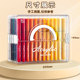 Direct liquid acrylic marker soft tip stacking box