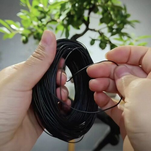 爬藤架瓜果架专用铝丝线盆景园艺造型专用软铝线盘扎定型花支架 - 图0