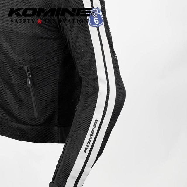 Komine summer full mesh men's and women's retro style jacket