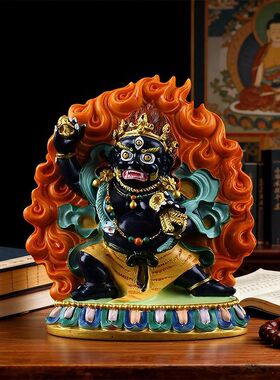 金刚手菩萨家用供奉摆件金刚萨埵密宗大势至菩萨小佛像金刚护法神