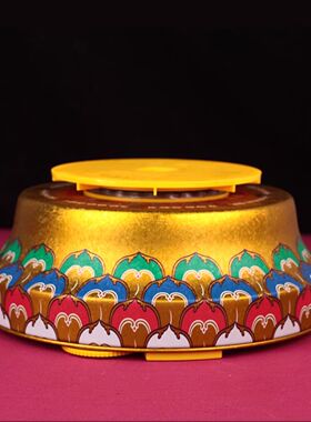 随心自在如意源电动转轮底座电源家用供奉插电转金筒底座中大号