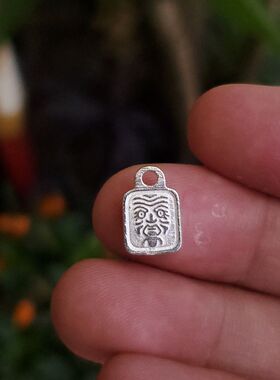 尼泊尔九股金刚杵卡子降魔杵吊坠扎基拉姆牌隔片背云迷你