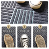 Anti-slip and wear-resistant floor mat for luxury home entrance door can be cut