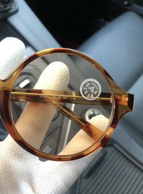 复古圆框水晶眼镜太阳镜男款2025新款中老年人养目镜上档次墨镜潮