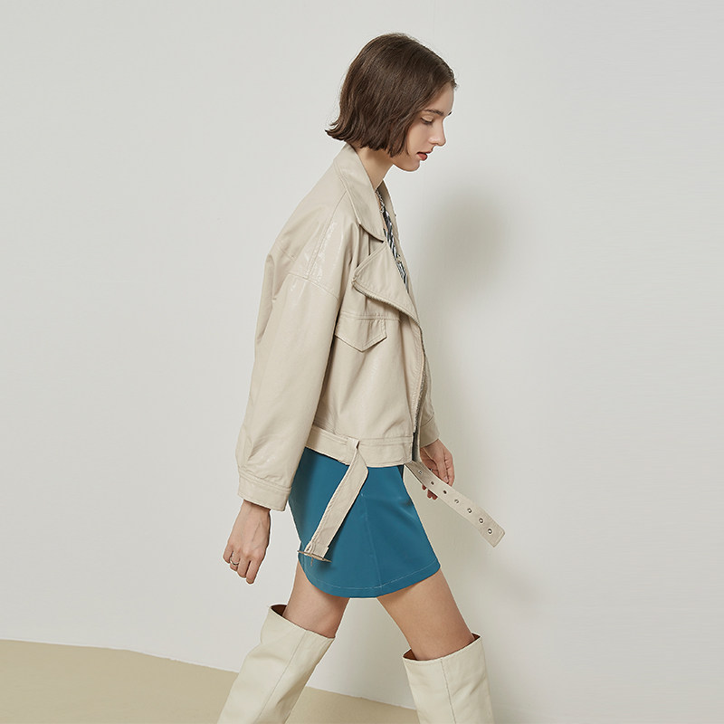 阿cir短款2020年春秋季新款小外套 circlofy服饰皮衣