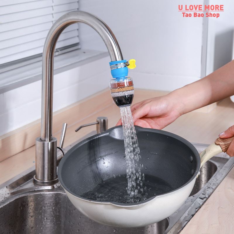 5-layers Purifier Tap Filter Water Saving Kitchen Faucet Bub - 图1