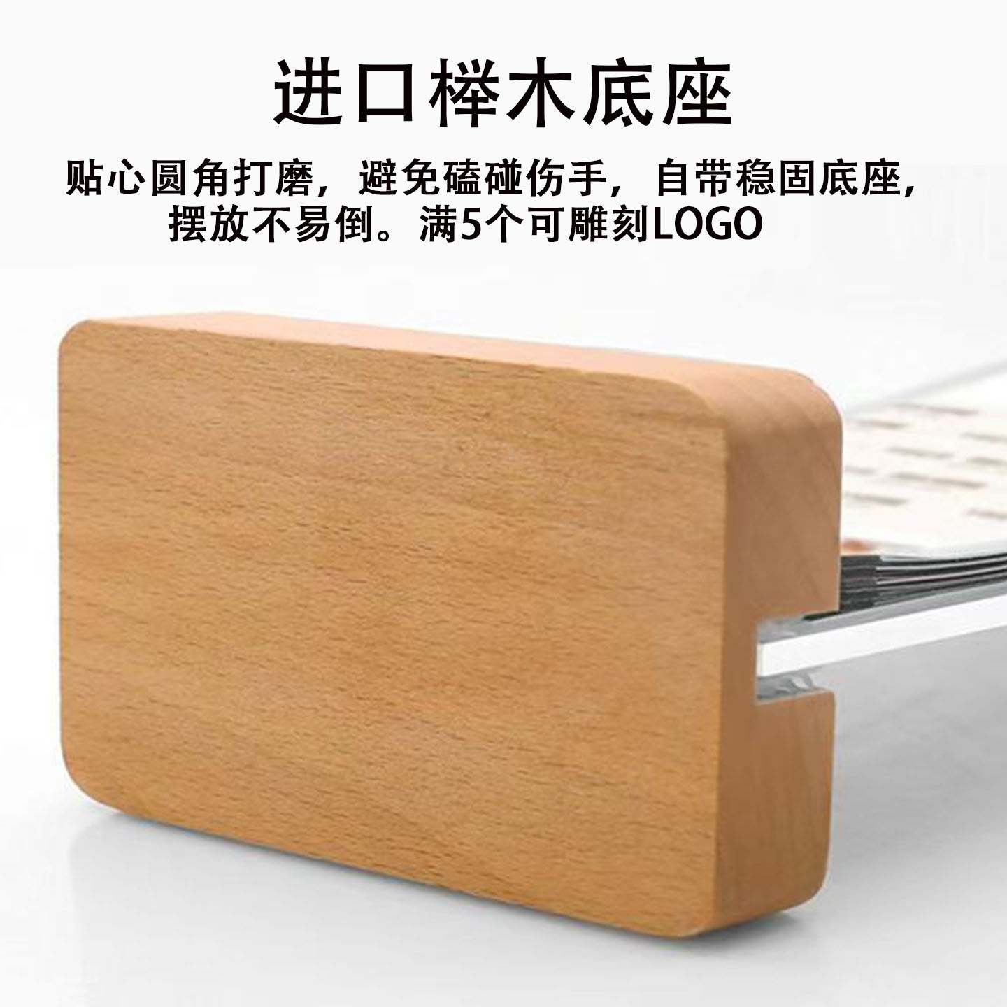 亚克力桌面翻页相框高清照片展示架透明水晶摆台定制6寸8寸照片框,淘宝优惠券,粉丝福利购,淘宝优惠卷