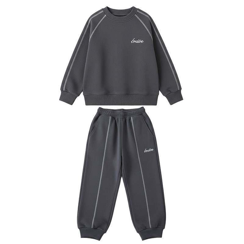 海妈家童装2026春季新款男童运动服套装春装卫衣长裤春装衣服卫裤,淘宝优惠券,粉丝福利购,淘宝优惠卷