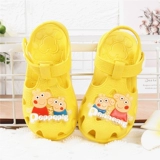 Детская сумка, летние детские сандалии, детская нескользящая обувь для мальчиков для раннего возраста, мягкая подошва, 0-3 лет