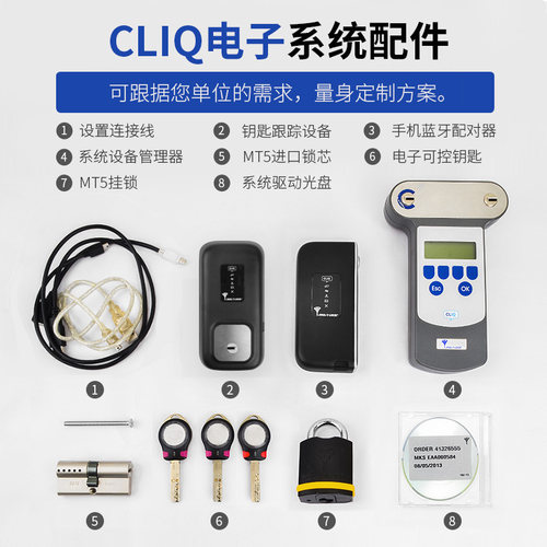 模帝乐智能锁芯 高端C级家用防盗门锁电子锁 门锁整体方案定制 - 图3