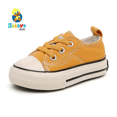 芭芭鸭 Детские тканевые туфли, детская обувь для отдыха, кроссовки, 1-2-3 лет, 2022, тренд сезона