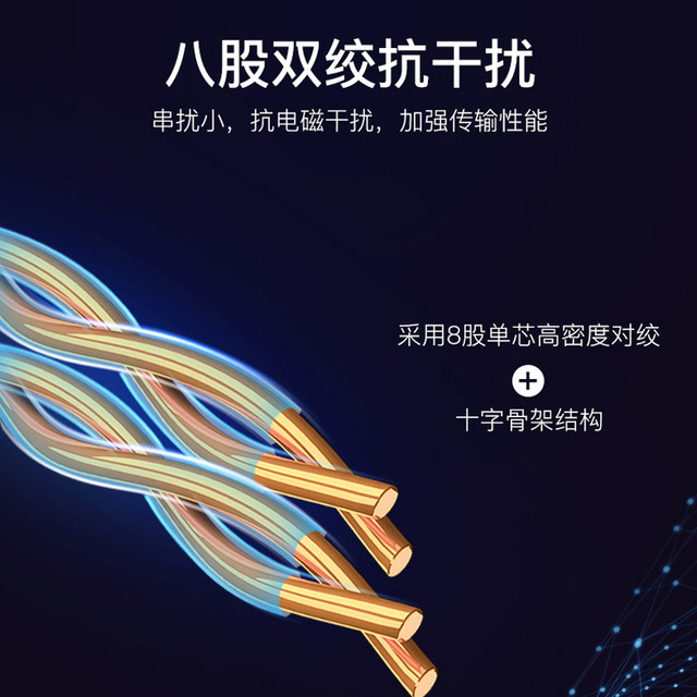 Akihabara Category 5 network cable Category 6 and 7 double shielding