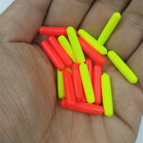 浮漂醒目豆鱼漂圆柱加粗头漂尾泡沫超轻醒目豆浮标近视放大器包邮 - 图1