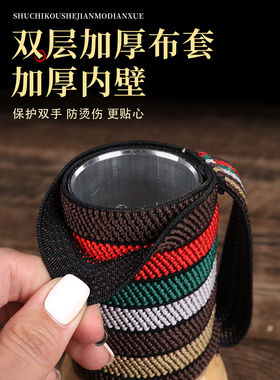 新款4厘米铜齿手持艾灸罐头疗灸家用艾灸馆专用头部艾灸神器便携