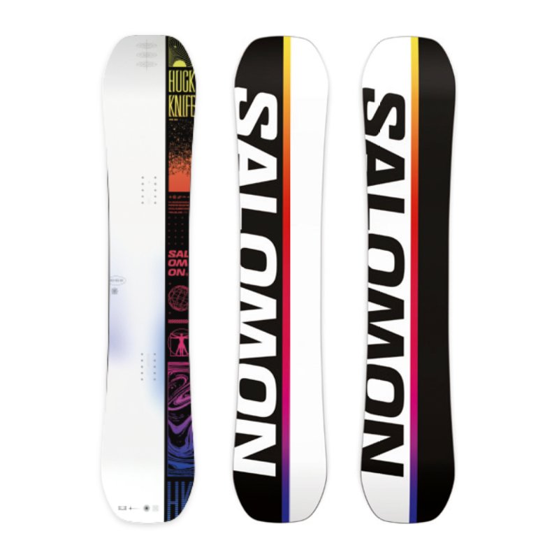 现货 24 新款 SALOMON 萨洛蒙 单板 滑雪板 HUCK KNIFE ABSTRACT