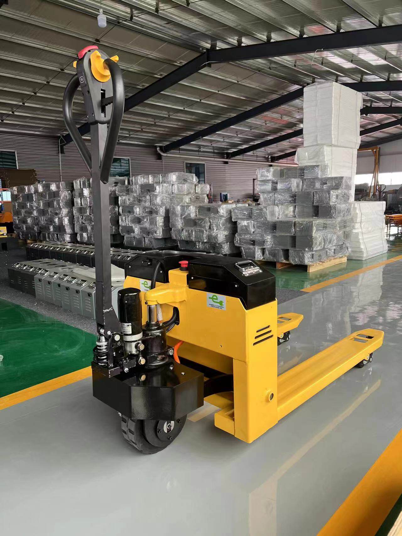 新品全电动叉车地牛叉车手动3吨越野爬坡托盘搬运车工地专用不品