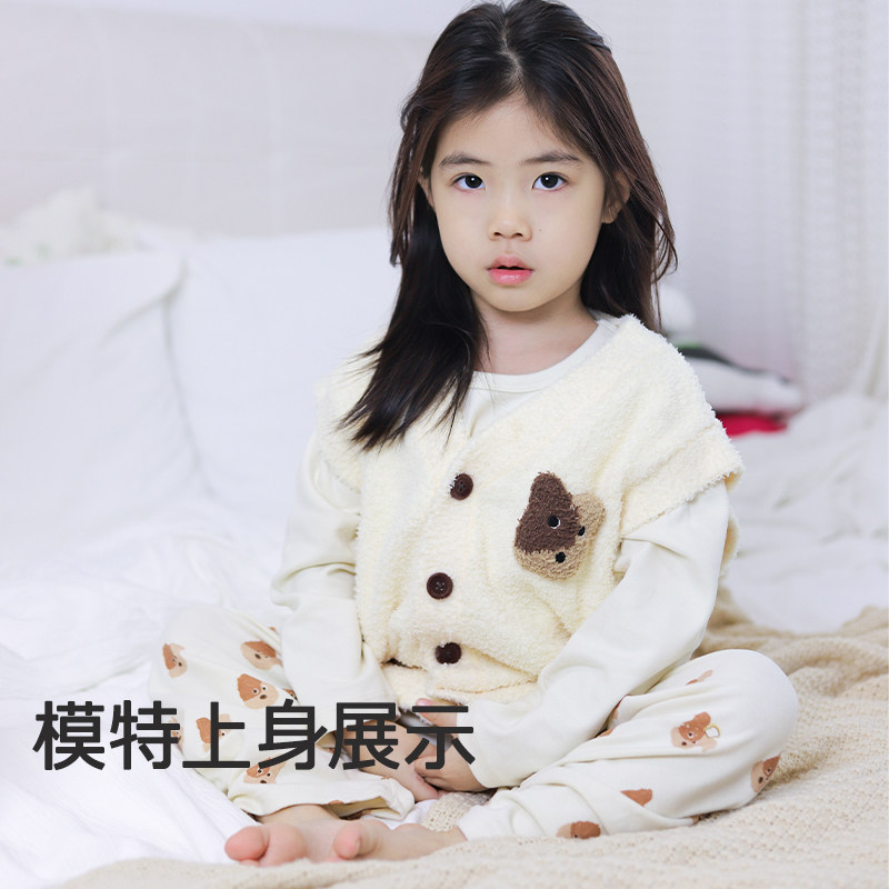 小番薯potatokids儿童马甲男童女童可内搭外穿绒款打底秋冬背心,淘宝优惠券,粉丝福利购,淘宝优惠卷