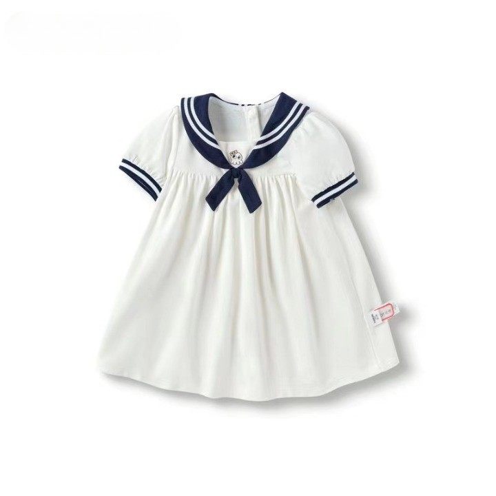 婴儿连衣裙女童裙子宝宝公主裙2025新款夏装学院风气质萌,淘宝优惠券,粉丝福利购,淘宝优惠卷