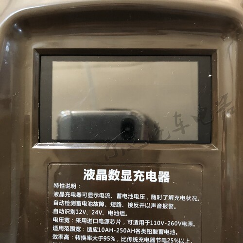智能充电器 电动电池 新款汽车电瓶高能脉冲充电器两用250ah快充 - 图1