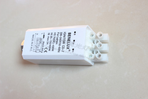 金卤灯电子触发器三线CD-7 HS70DE/400w HI35-150钠灯管启动器 - 图2