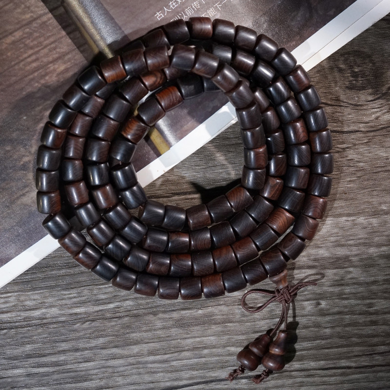 雷击崖柏文玩桶珠手链108佛珠手串男女款念珠脖挂药香味珠串,淘宝优惠券,粉丝福利购,淘宝优惠卷