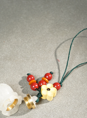 夜光钱袋福袋香囊汽车钥匙扣新中式简约气质民族风挂件散香挂饰