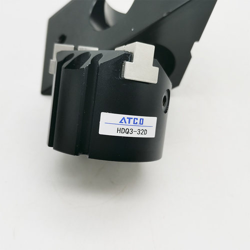 气立可型换向夹持气缸配件HDQ3-25/32/40/50/63气动三爪夹具手指 - 图0