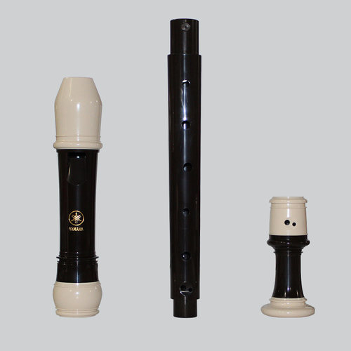 雅马哈竖笛8孔英式YRA-28B/德式YRA-27学生专业中音F调直笛进口 - 图1