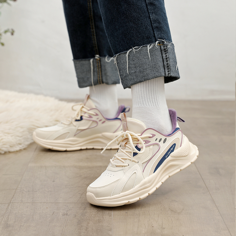 361加绒休闲鞋女2025夏夏季新款运动鞋轻便百搭学生跑步鞋旅游鞋