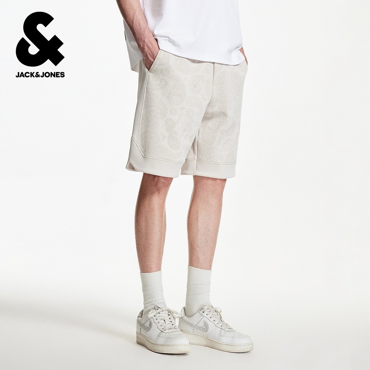 杰克琼斯男装冬新款NBA联名短裤运动风百搭潮流舒适宽松裤子,淘宝优惠券,粉丝福利购,淘宝优惠卷