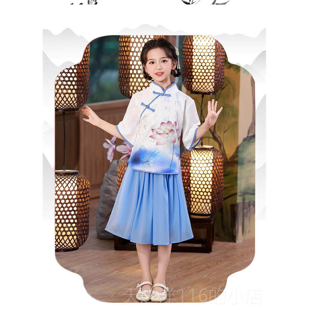 正品六一童合唱演出服中国儿幼儿园风毕业服服儿童运动会汉演出服,淘宝优惠券,粉丝福利购,淘宝优惠卷