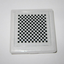 CCD camera distortion calibration plate 51X51mm accuracy 0001m m glass calibration plate