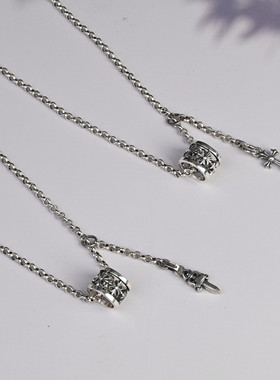 925纯银锁骨链小蛮腰毛衣链