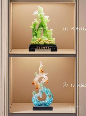 正品新中装节节高升富贵竹子摆件入户玄式关客创厅办公室意饰乔迁