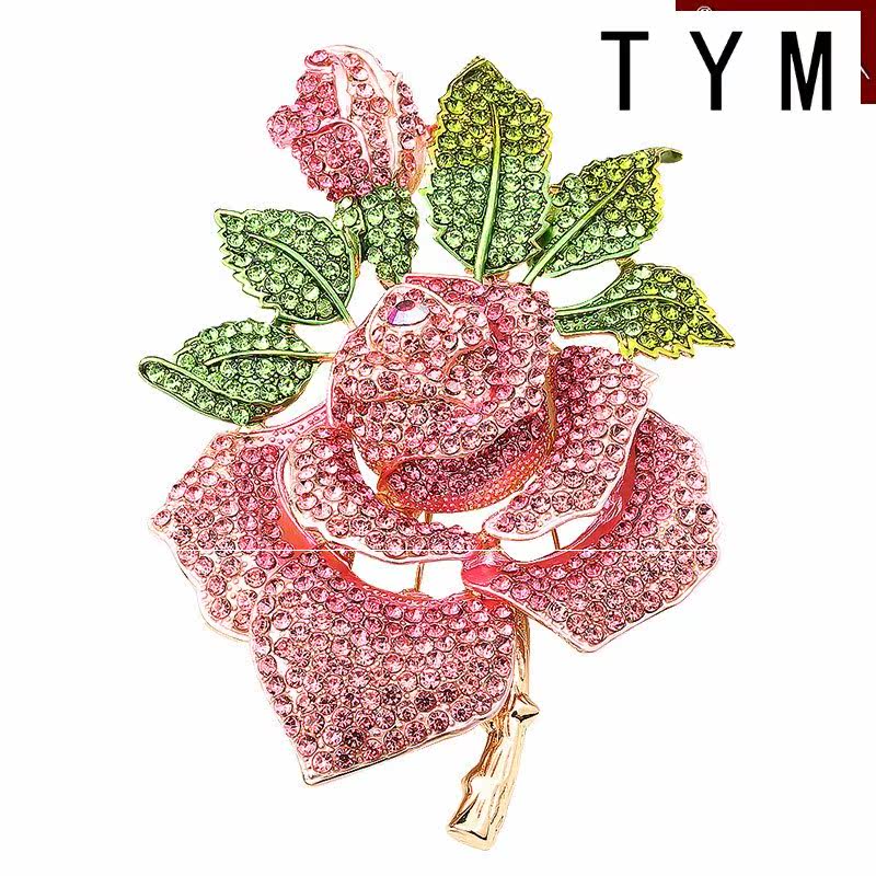 新款欧美复古夸张大号女名媛大别针 紫尚轩胸针