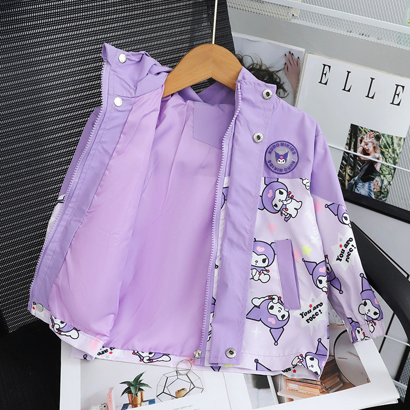 女童外套春秋款2024新款洋气公主小童春装宝宝连帽上衣儿童外套潮,淘宝优惠券,粉丝福利购,淘宝优惠卷