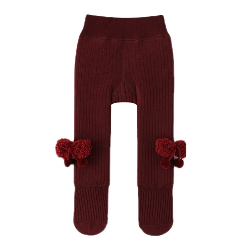 儿童连裤袜秋冬新款加厚加绒女宝宝婴儿保暖打底裤无骨纯黑白红色,淘宝优惠券,粉丝福利购,淘宝优惠卷