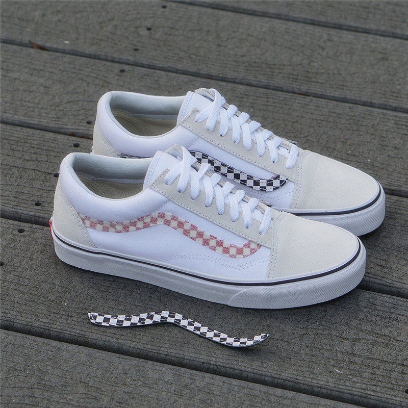 vans velcro checkerboard