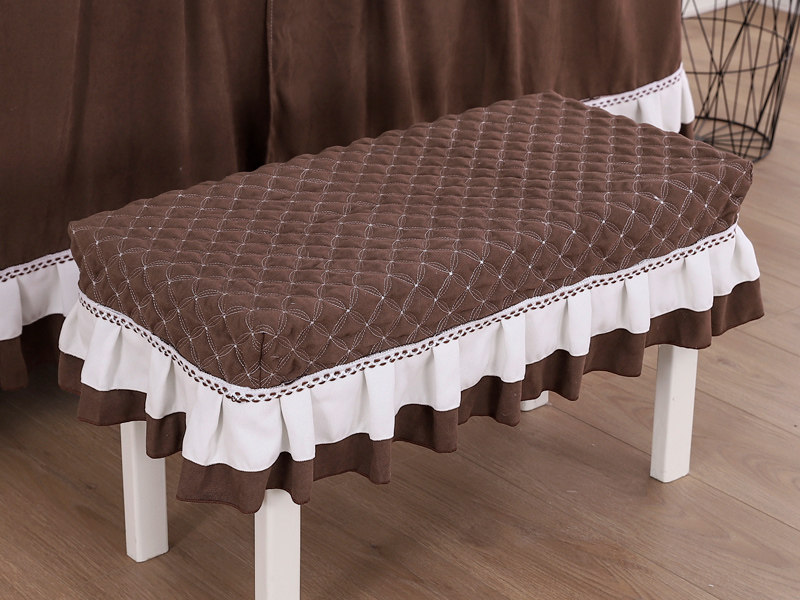 布艺长方形化妆凳罩钢琴凳套换鞋凳套床尾凳罩加厚钢琴凳罩,淘宝优惠券,粉丝福利购,淘宝优惠卷