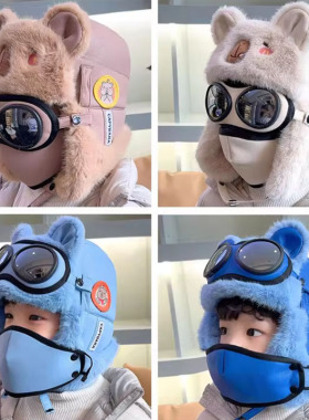 东北旅游保暖帽子儿童雷锋帽