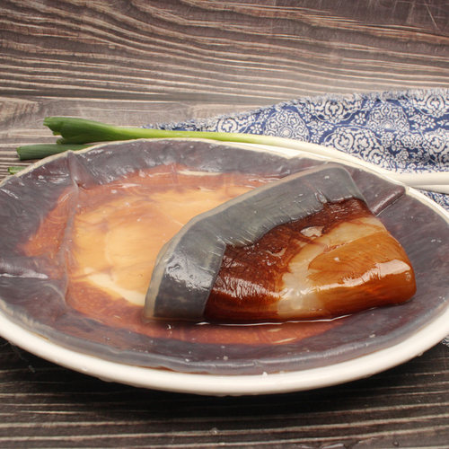 三矾提干海蜇皮野生绵蛰皮3斤/5斤桶装非即食凉拌菜盐渍海蜇皮 - 图1
