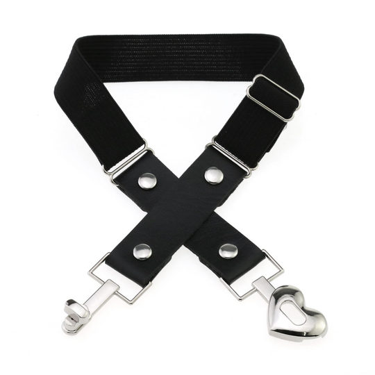 Unlockable love leg rings leg rings Gothic couple