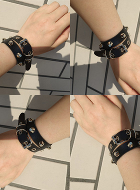 choker韩版黑色爱心项圈锁骨链