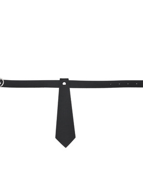 pu皮皮带扣情侣领带款项链