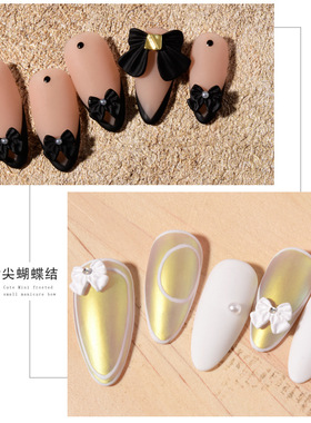 美甲蝴蝶结饰品钻网红DIY