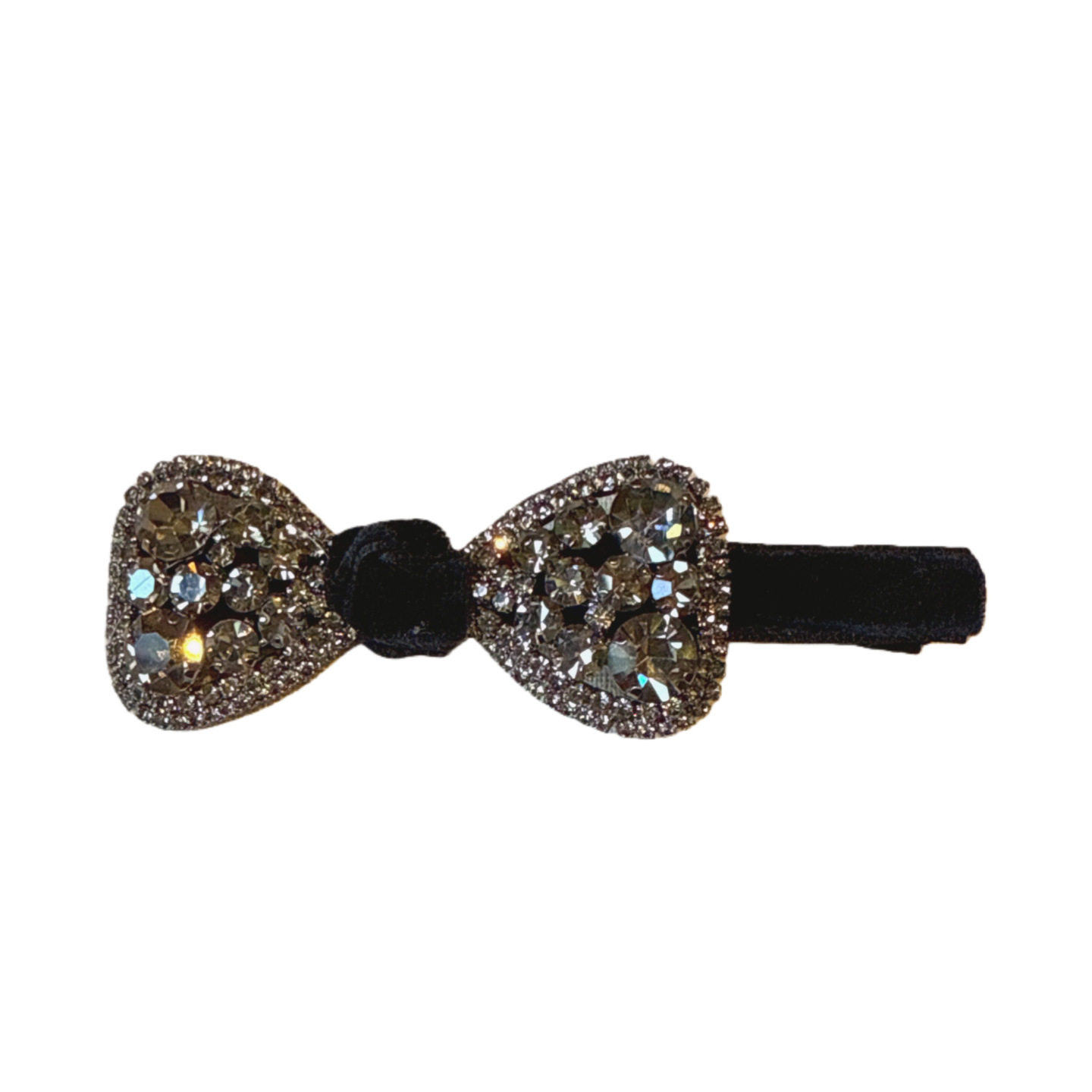 精致满钻蝴蝶结鸭嘴夹韩国头饰超闪水钻一字夹前额碎发刘海夹边夹,淘宝优惠券,粉丝福利购,淘宝优惠卷