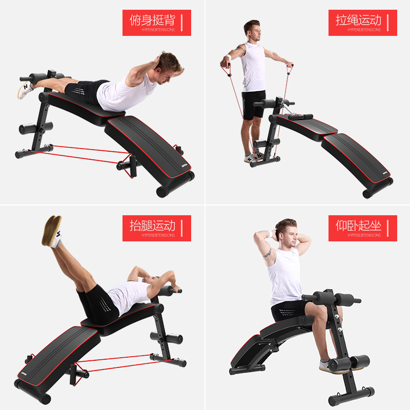 北欧挺训练器仰卧起坐健身器Sit-up fitness equipment exercise-图1