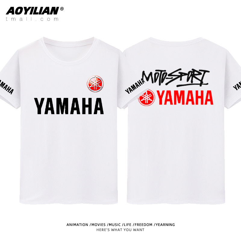 摩托车重机车爱好者yamaha骑行t恤 澳伊恋T恤