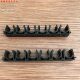 Black tracheal solid nylon fixing seat bracket clamp