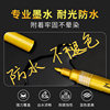 Gold acrylic marker pen